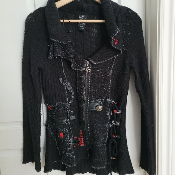 Point Zero Zip Up Cardigan - Picture 1 of 3